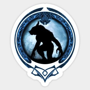 Fenris Wolf Sticker